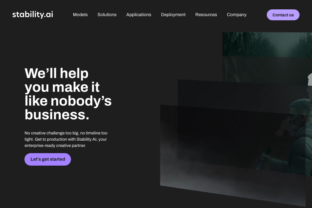 Stable Video Diffusion Interface Screenshot